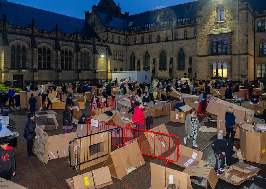 “I feel a new level of awareness”: Novi Sleepout teaches boys valuable lessons about homelessness
